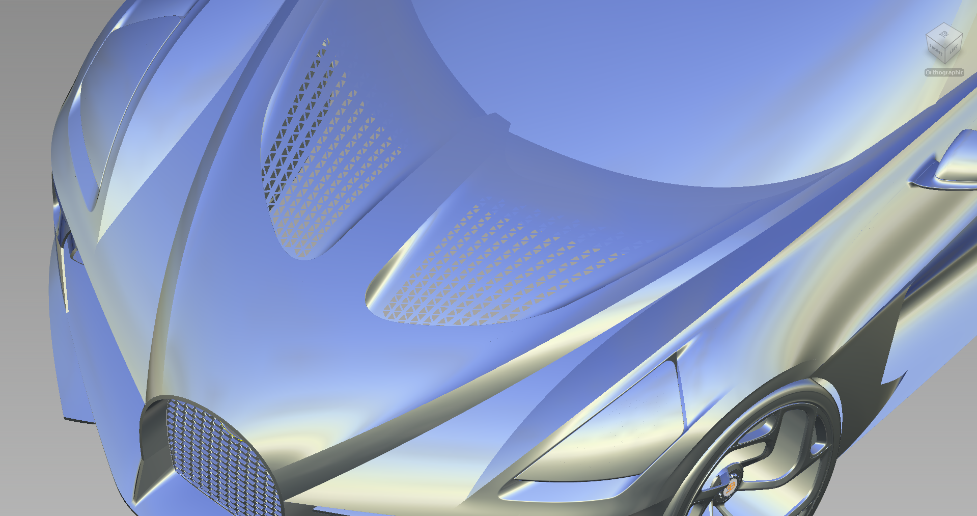 Bugatti，la_voiture_noire，Alias，modeling，