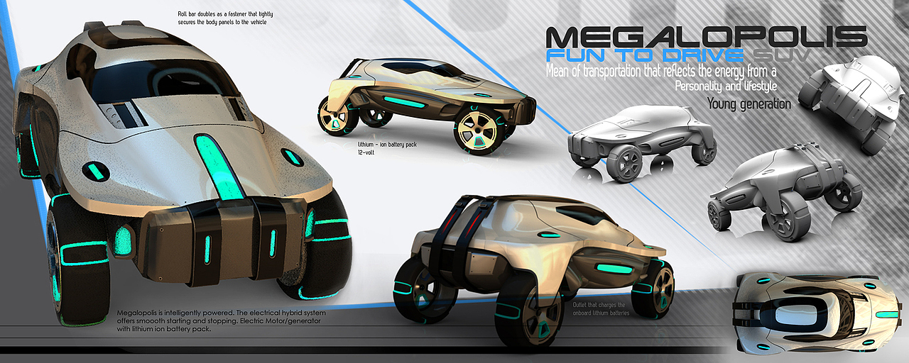 conceptual design，Off-road vehicle，automobile，vehicle，