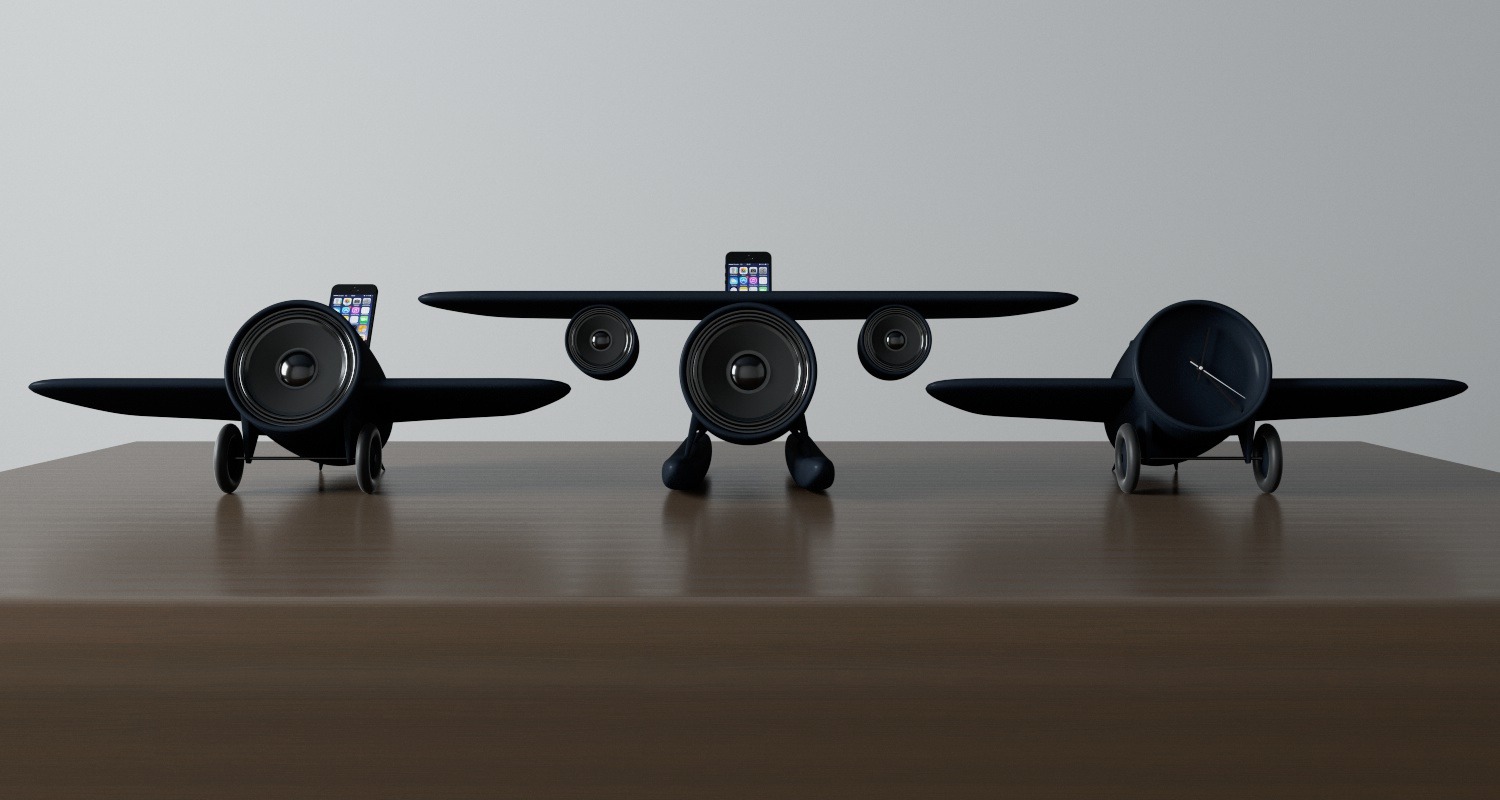 Clock，Mobile phone bracket，product design，industrial design，Home Furnishing，