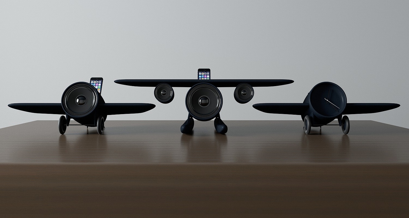 Clock，Mobile phone bracket，product design，industrial design，Home Furnishing，