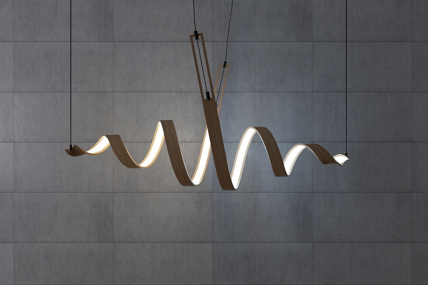 Home Furnishing，Simplicity，a chandelier，product design，industrial design，