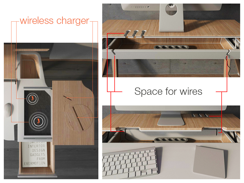 product design，industrial design，Table，Receive，Simplicity，