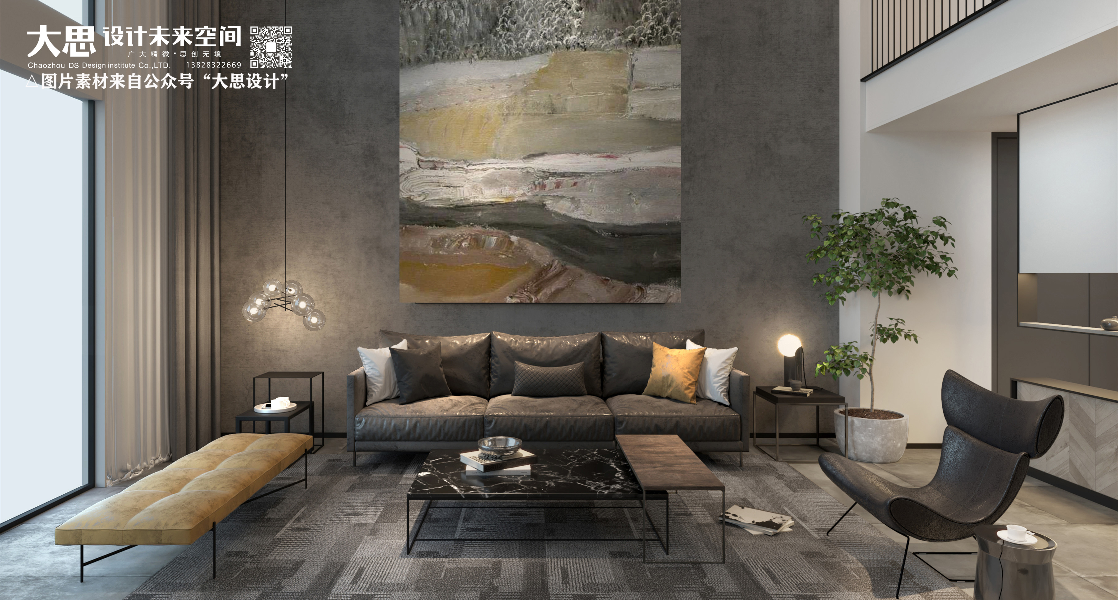 Interior design，Villa design，Decoration design，Big thinking design，Simplicity，space，Building interior，