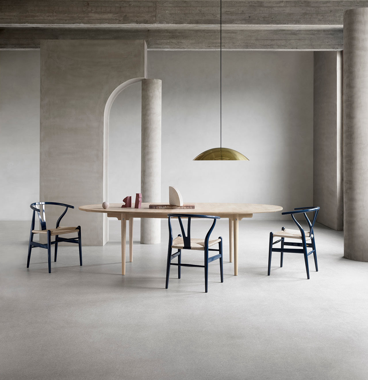 CH24，chair，modern，weave，