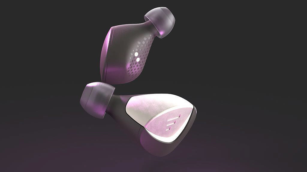 Unbound，Wireless headset，Modeling design，packing design，