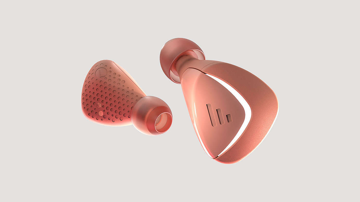 Unbound，Wireless headset，Modeling design，packing design，