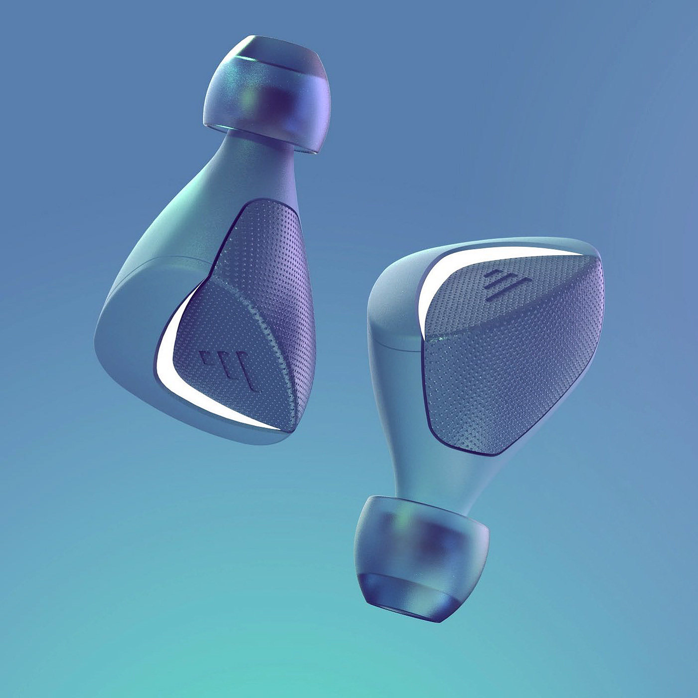 Unbound，Wireless headset，Modeling design，packing design，