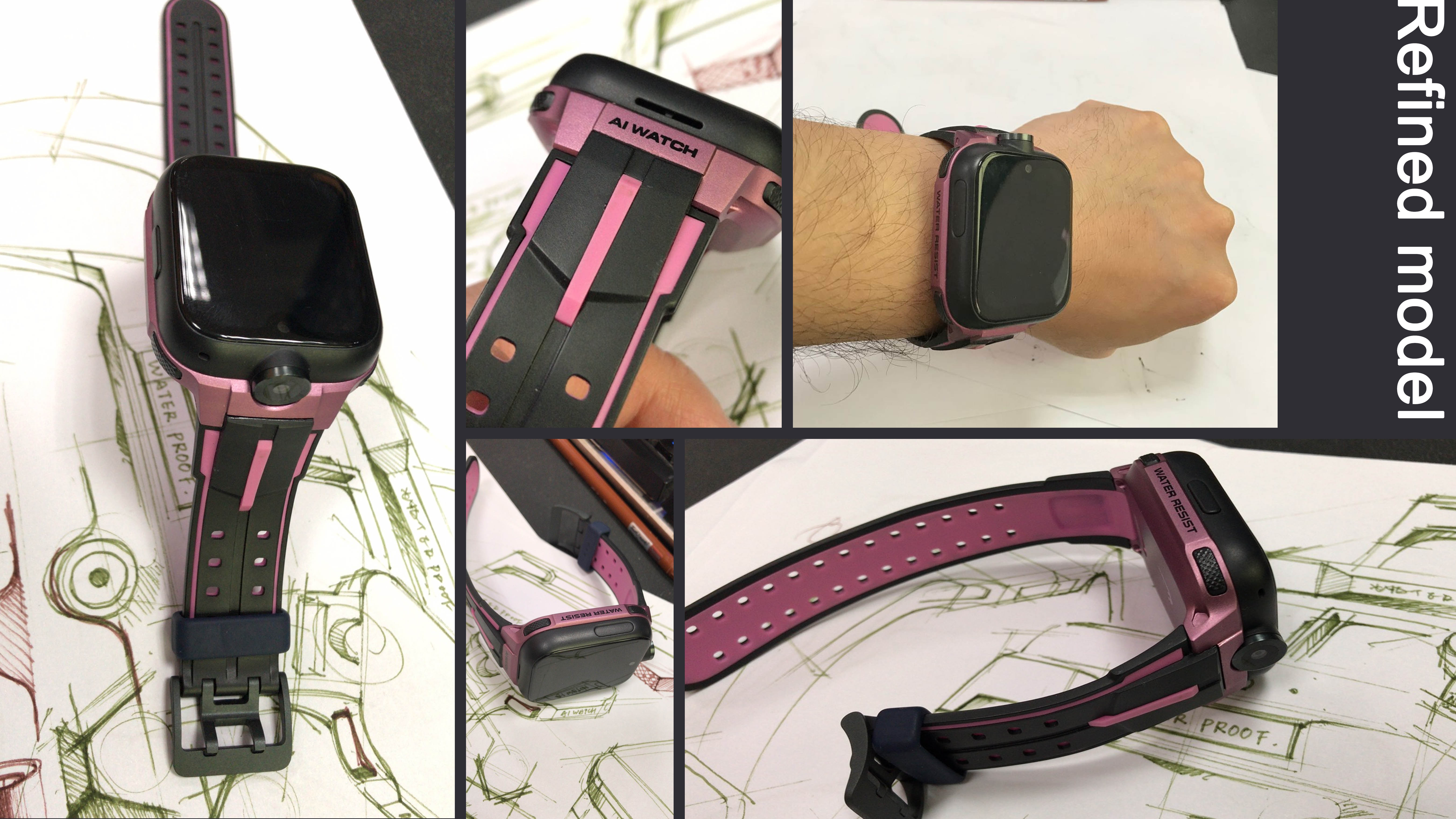 product design，Watch design，ID design，Wrist watch，Product details，Intelligent Watch，Children's Watch，