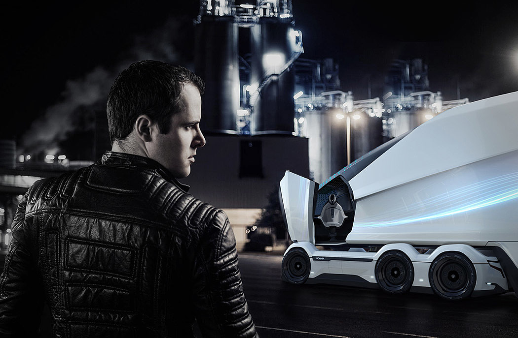 Future technology，Green environmental protection，Automatic design，Driverless，magnetic suspension，truck，