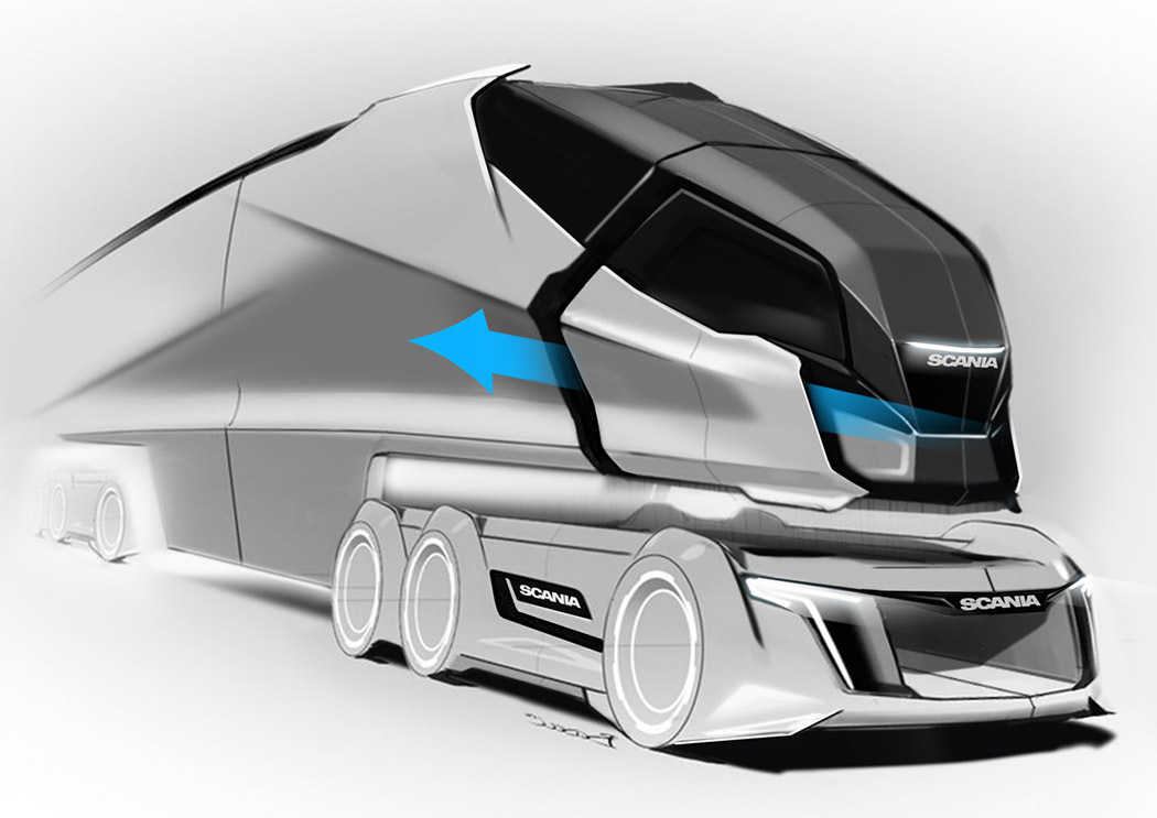 Future technology，Green environmental protection，Automatic design，Driverless，magnetic suspension，truck，