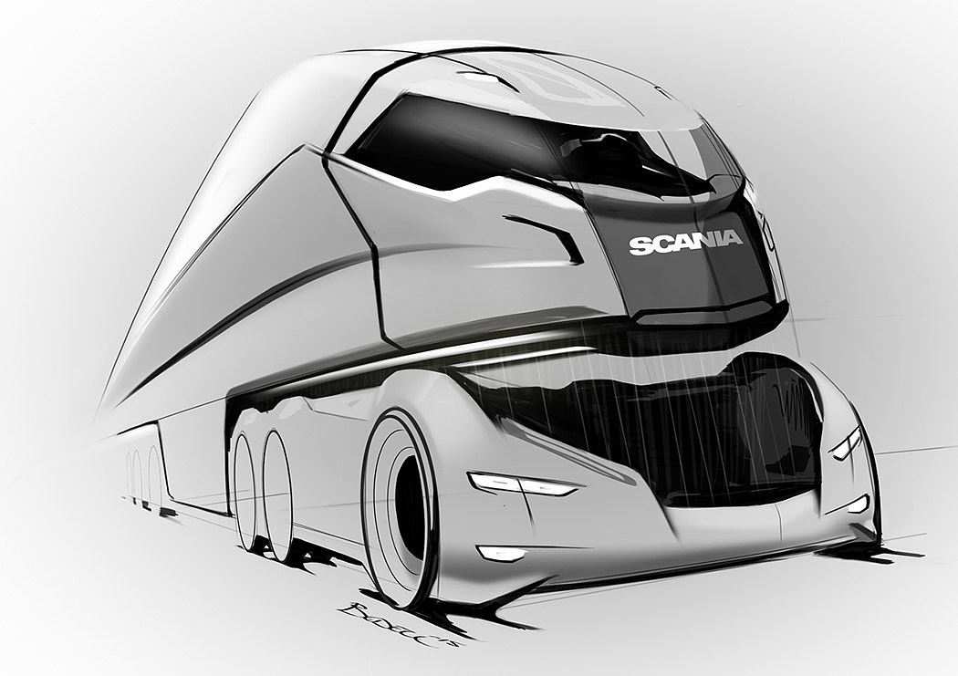 Future technology，Green environmental protection，Automatic design，Driverless，magnetic suspension，truck，