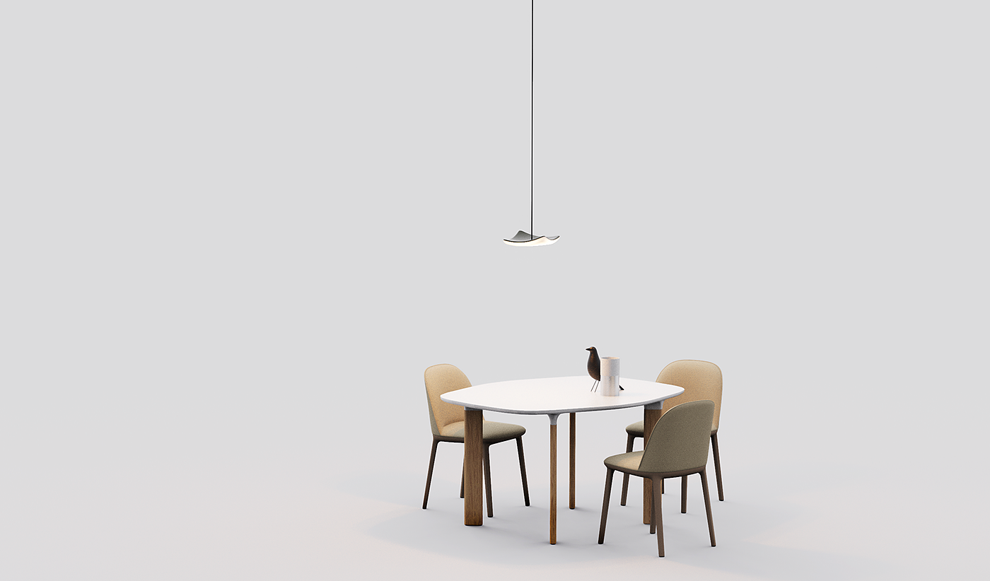 Home furniture，Curvilinear beauty，Tray，a chandelier，industrial design，
