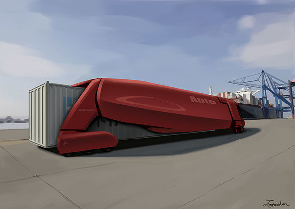 industrial design，Intelligent technology，Heavy vehicle，truck，Concept Car，