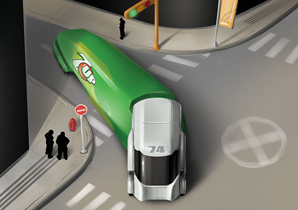 industrial design，Intelligent technology，Heavy vehicle，truck，Concept Car，