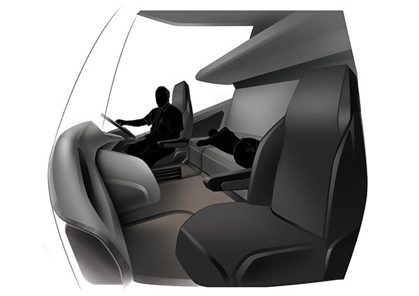 industrial design，Intelligent technology，Heavy vehicle，truck，Concept Car，