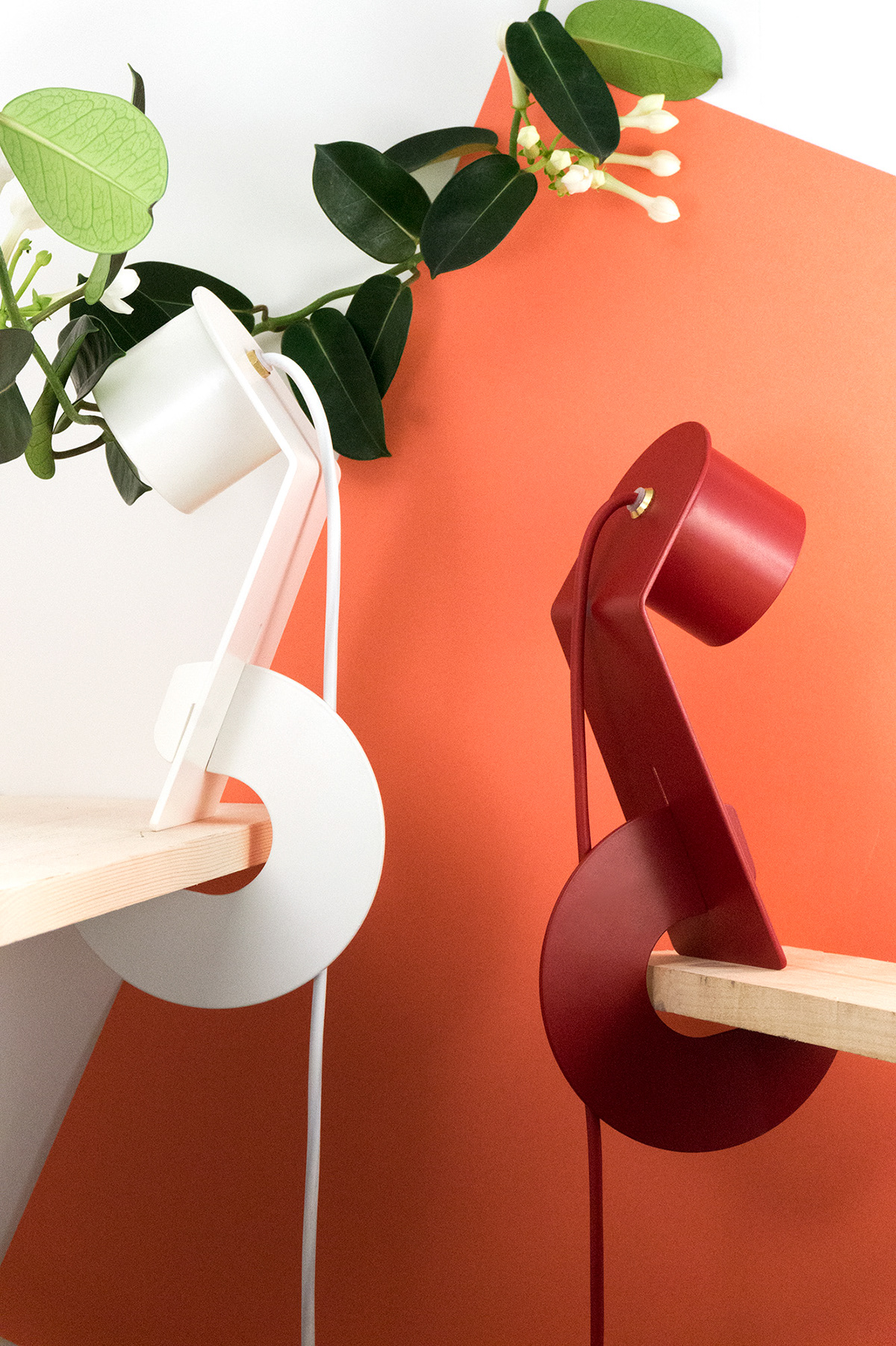 Home furniture，SHELFY，Digital intelligence，Smart lamp clip，lamp，Lamp holder，