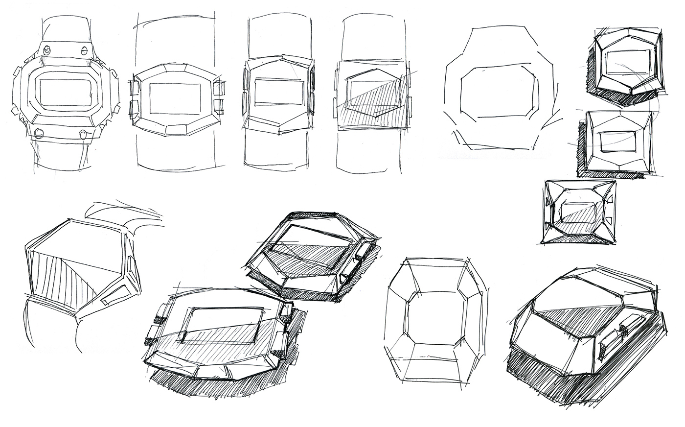 fashion，Geometric sense，delicate，concept，product design，