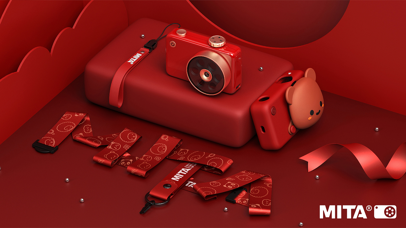 Original design issue 6，Mita sugar pocket camera，Winter wool ball trimmer，Snow mountain，