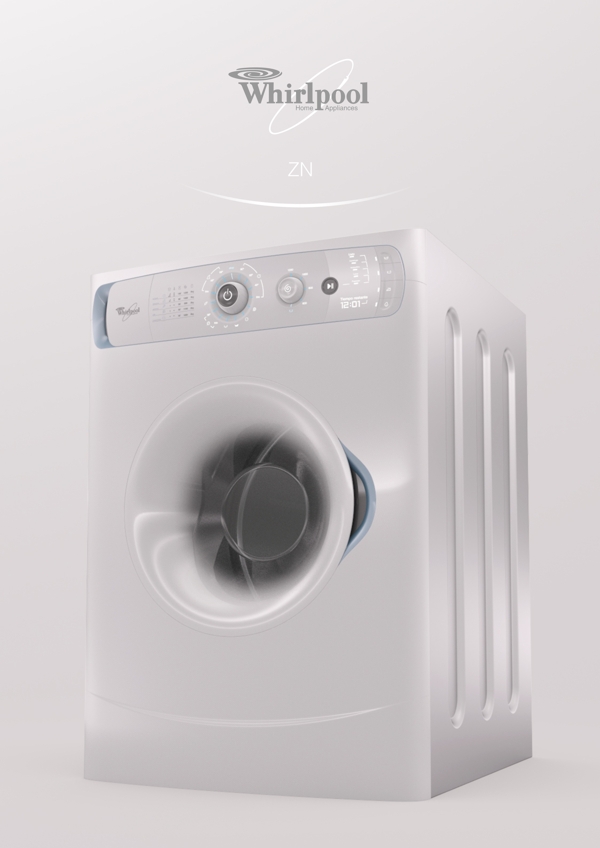 Whirlpool ，Washing machine，household electrical appliances，an electric appliance，Home Furnishing，