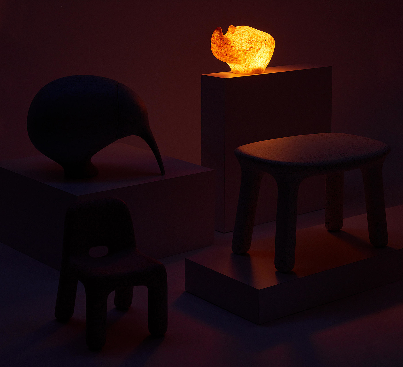 environment protection，rhinoceros，lighting，