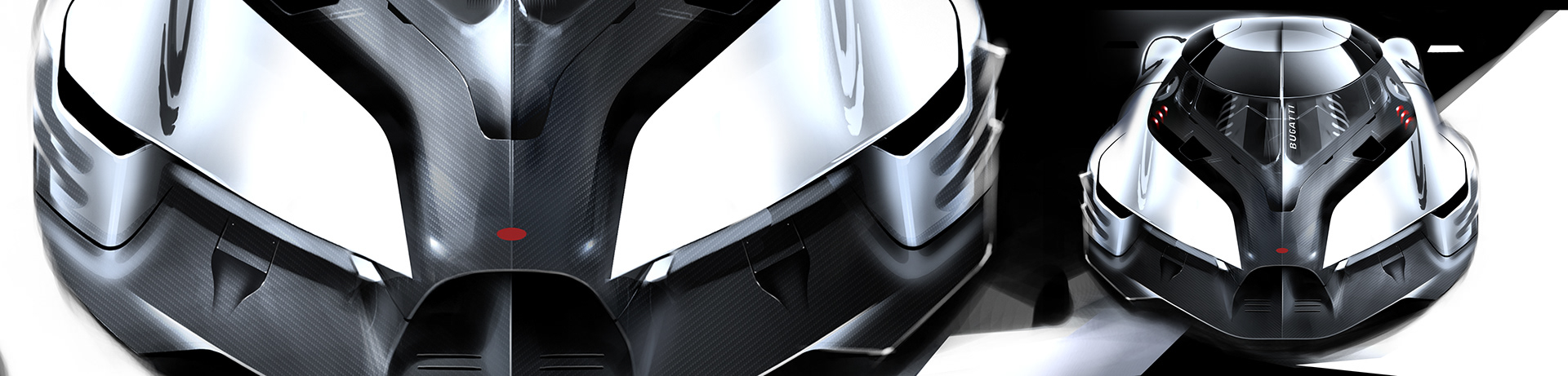 Serkan Budur，Automobile design，BUGATTI - La Finale，black，