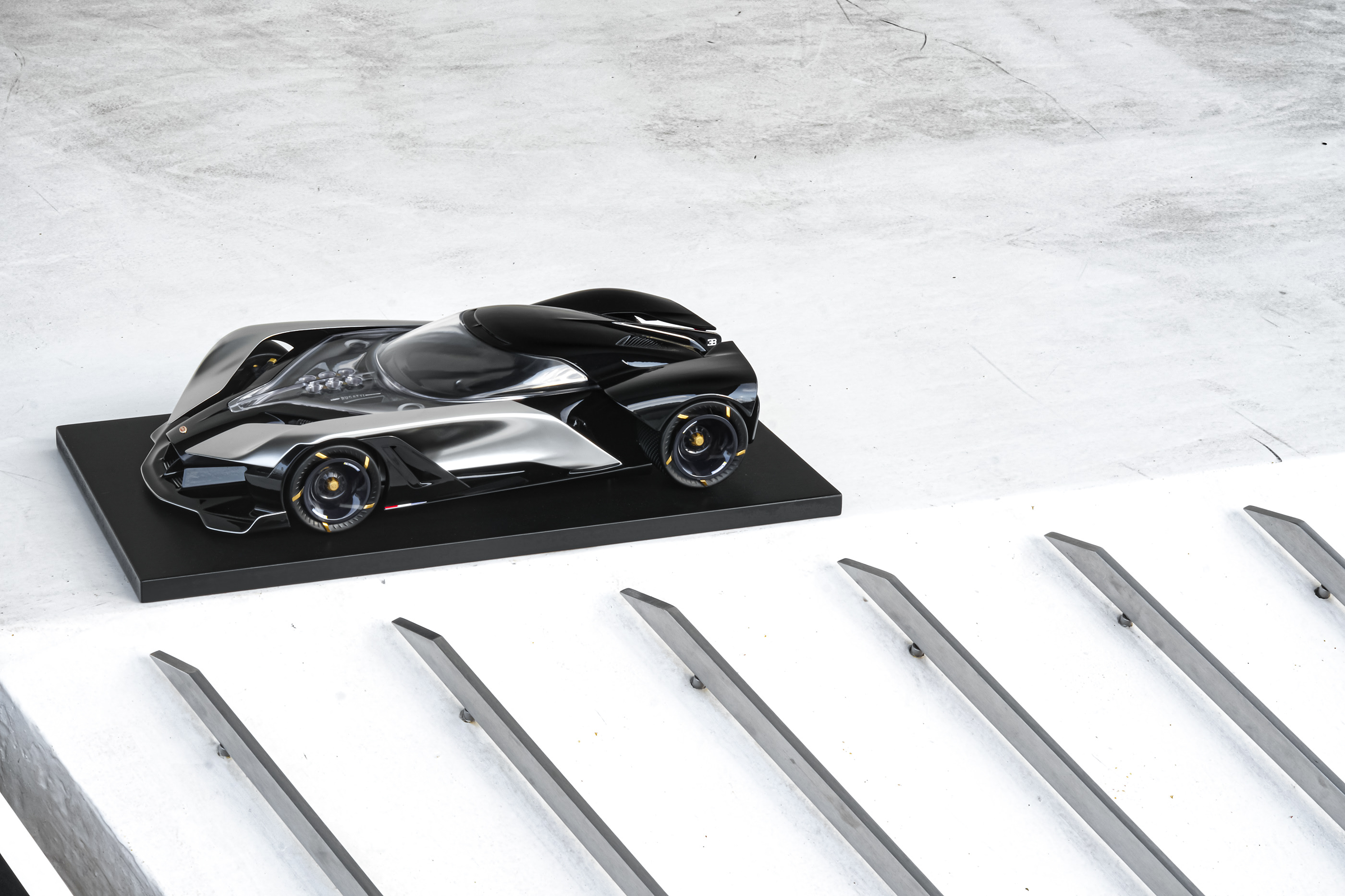 Serkan Budur，Automobile design，BUGATTI - La Finale，black，