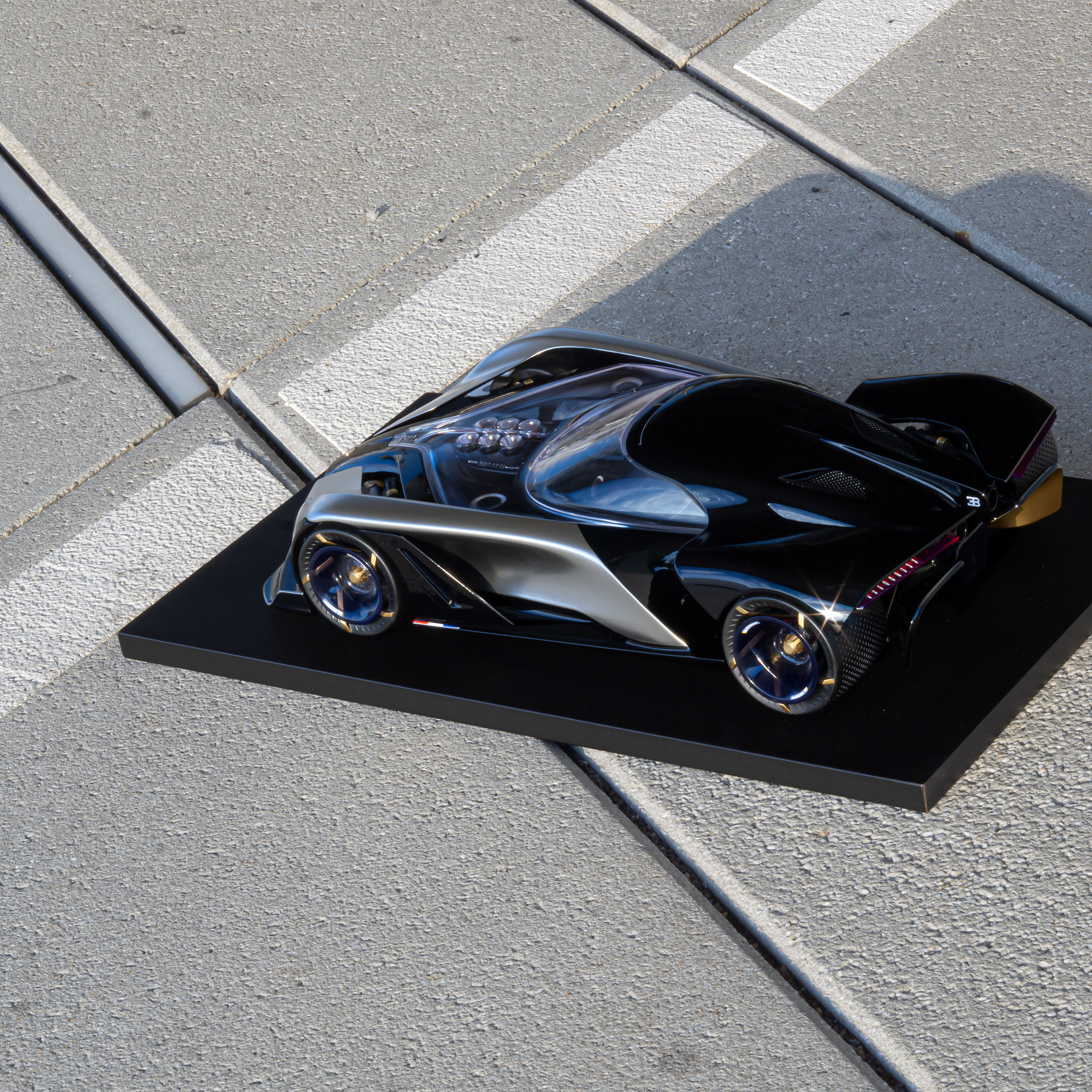 Serkan Budur，Automobile design，BUGATTI - La Finale，black，