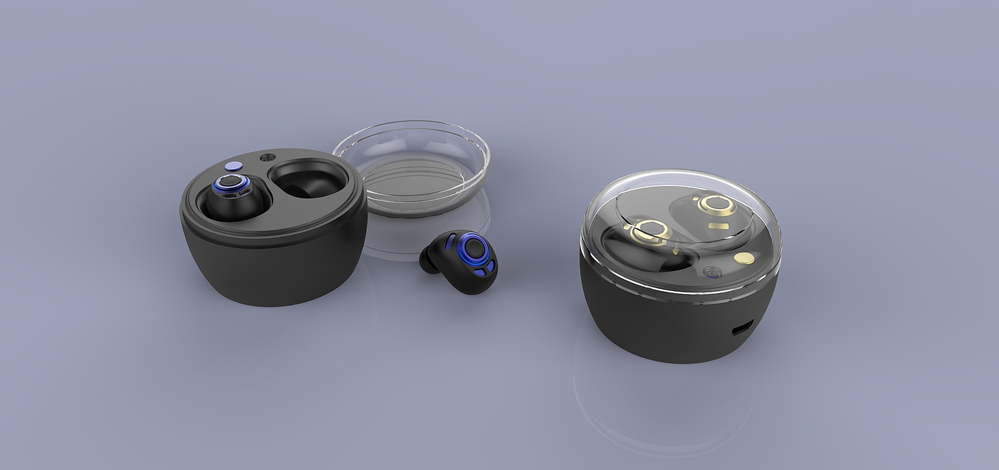 product design，headset，Simplicity，delicate，