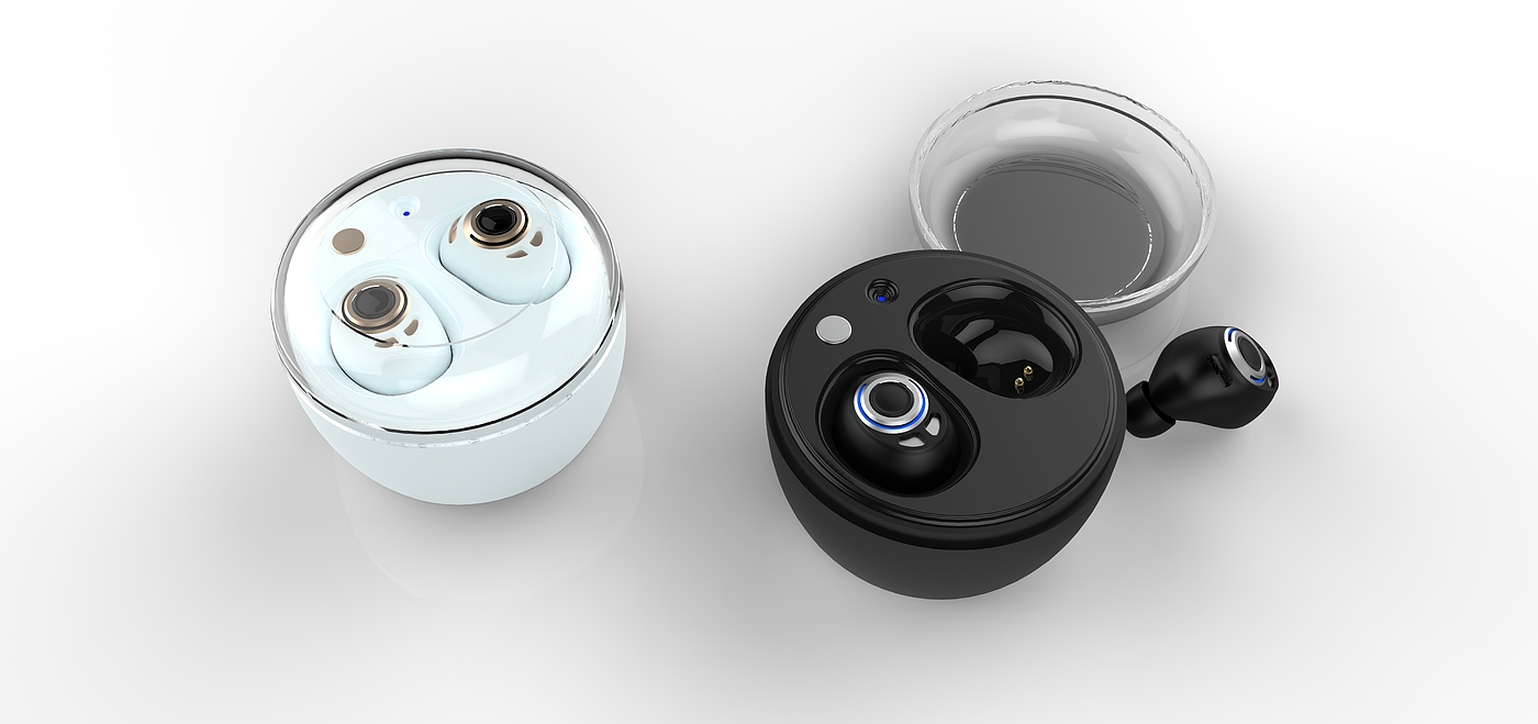 product design，headset，Simplicity，delicate，