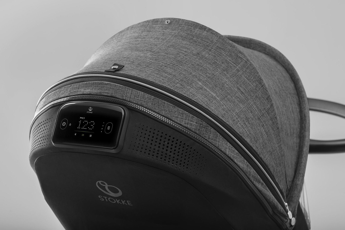 Child mother and baby，Digital intelligence，air cleaner，baby carriage，air quality，loop，Design，