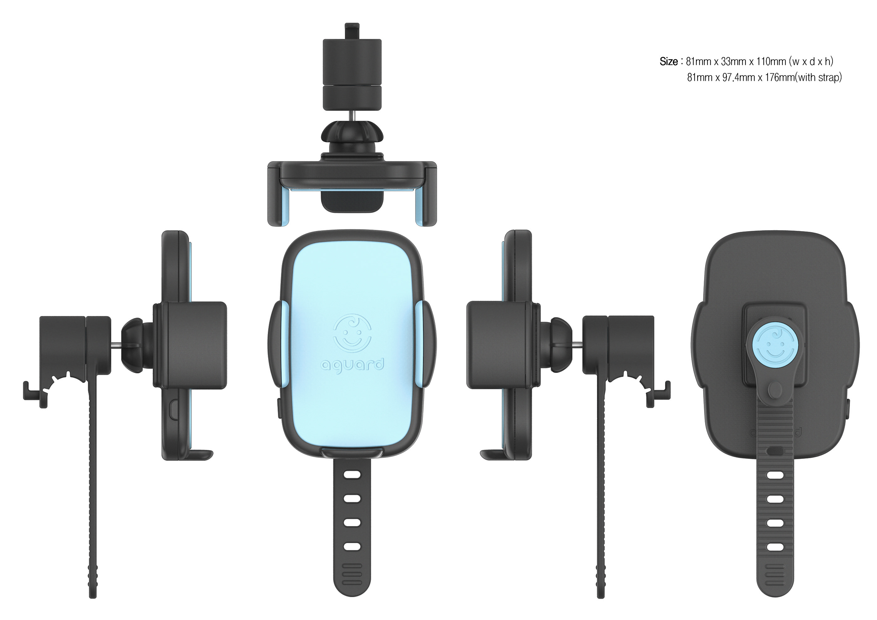 baby carriage，parts，Cup holder，Mobile phone bracket，