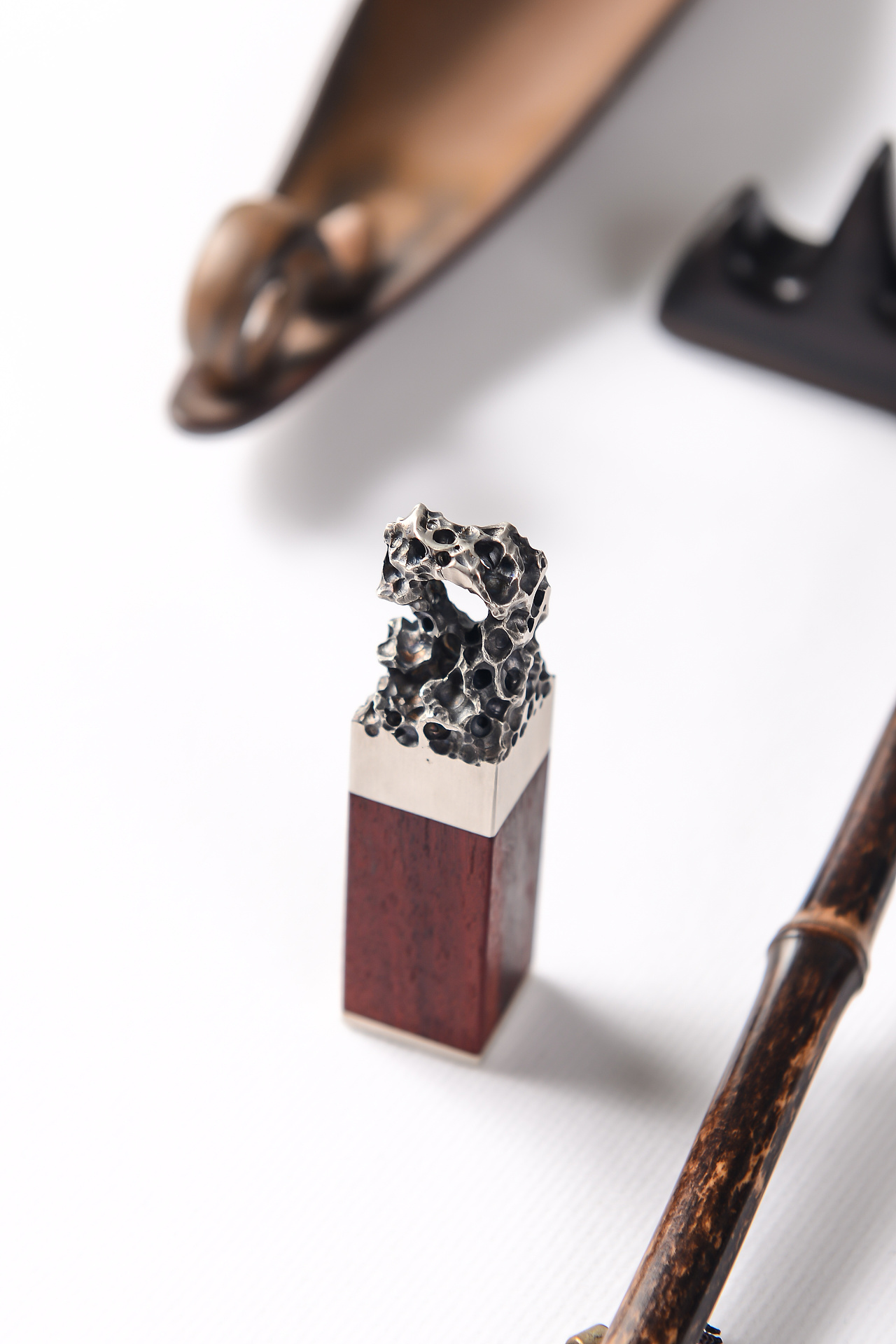 Cultural and creative products，Taihu lake stone，Seal design，seal，handicraft，