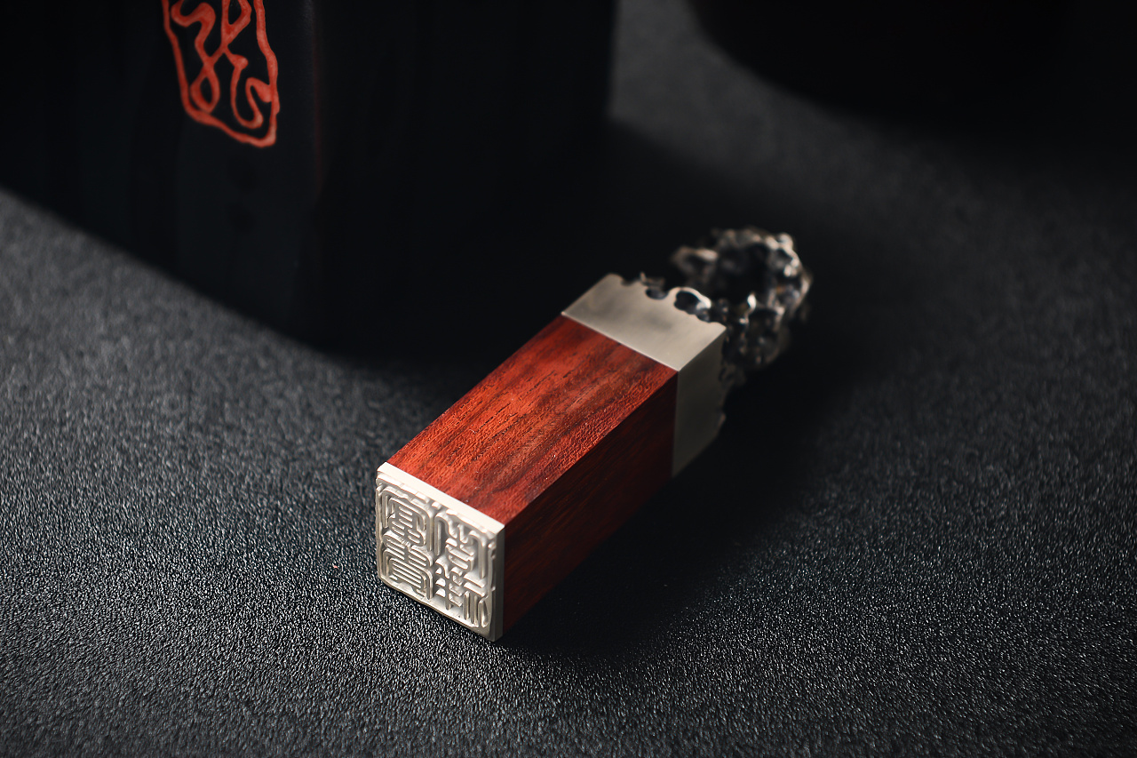 Cultural and creative products，Taihu lake stone，Seal design，seal，handicraft，