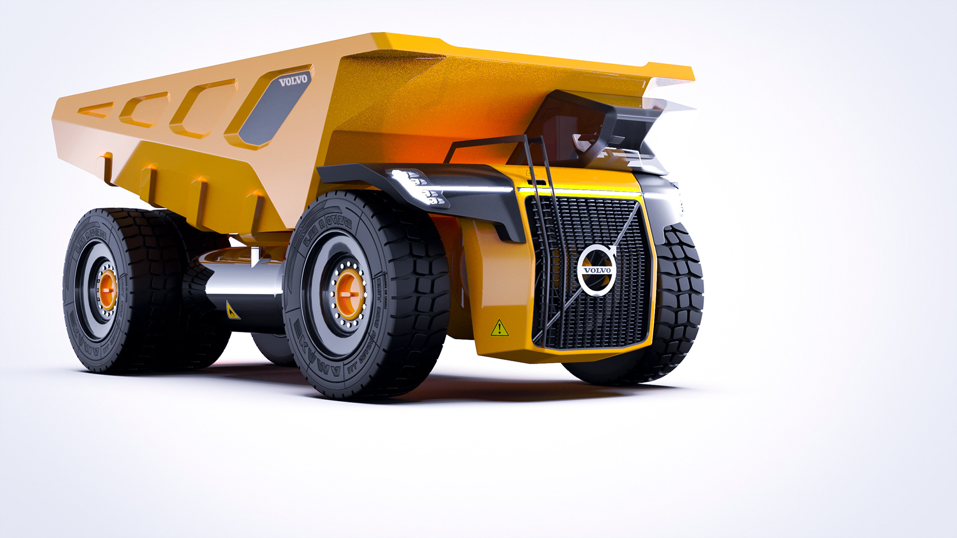 truck，Dump，300 tons，concept，modeling，