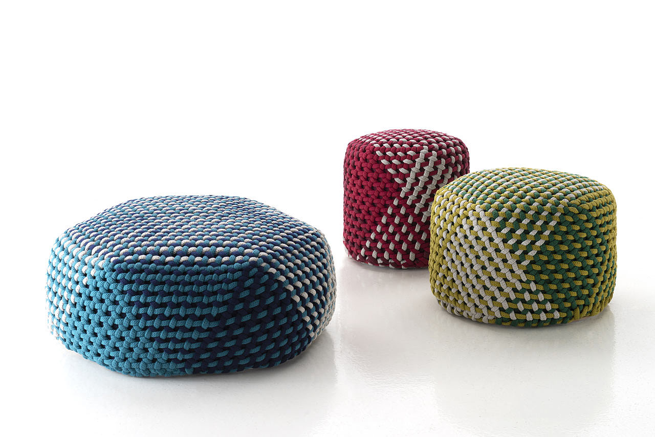 manual，weave，Footstool，low stool，industrial design，product design，