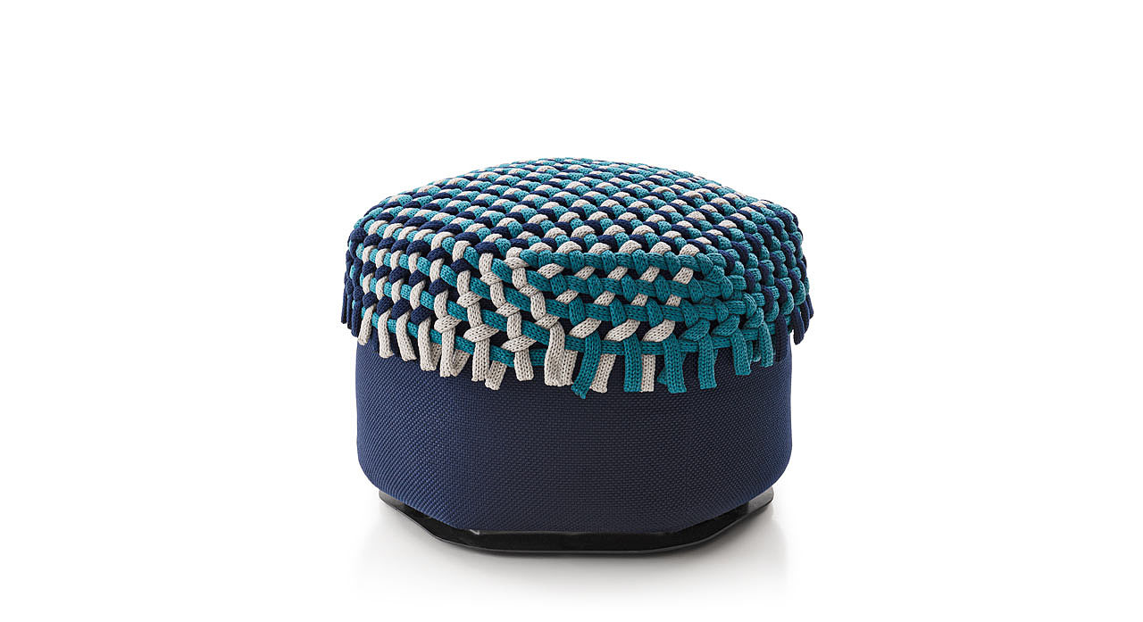 manual，weave，Footstool，low stool，industrial design，product design，