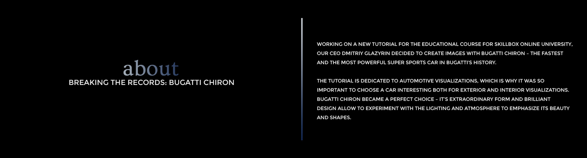 automobile，cgi，Bugatti，Render，modeling，