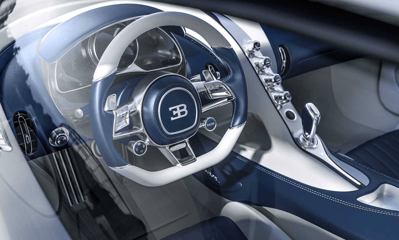 automobile，cgi，Bugatti，Render，modeling，