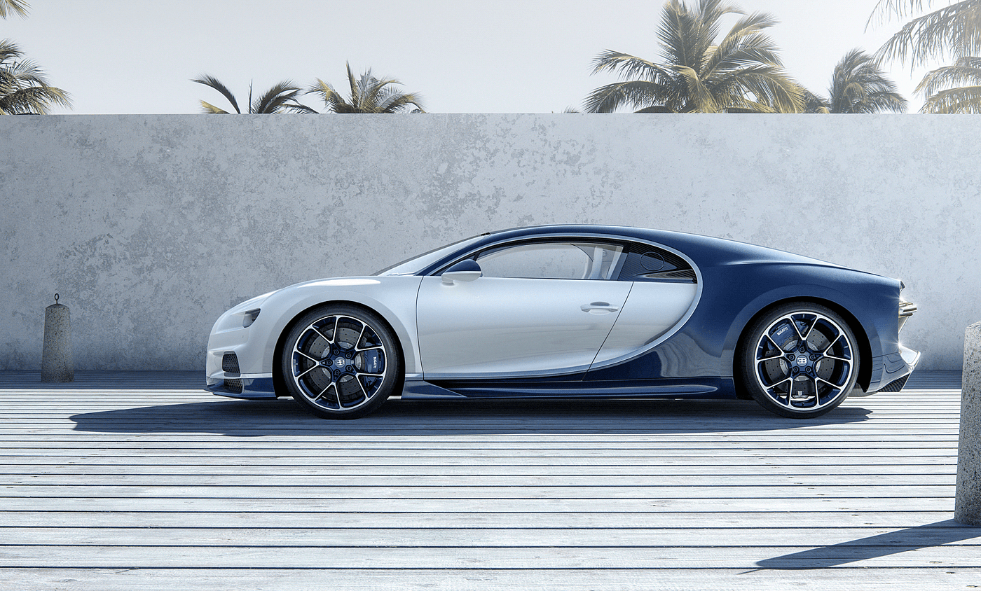 automobile，cgi，Bugatti，Render，modeling，