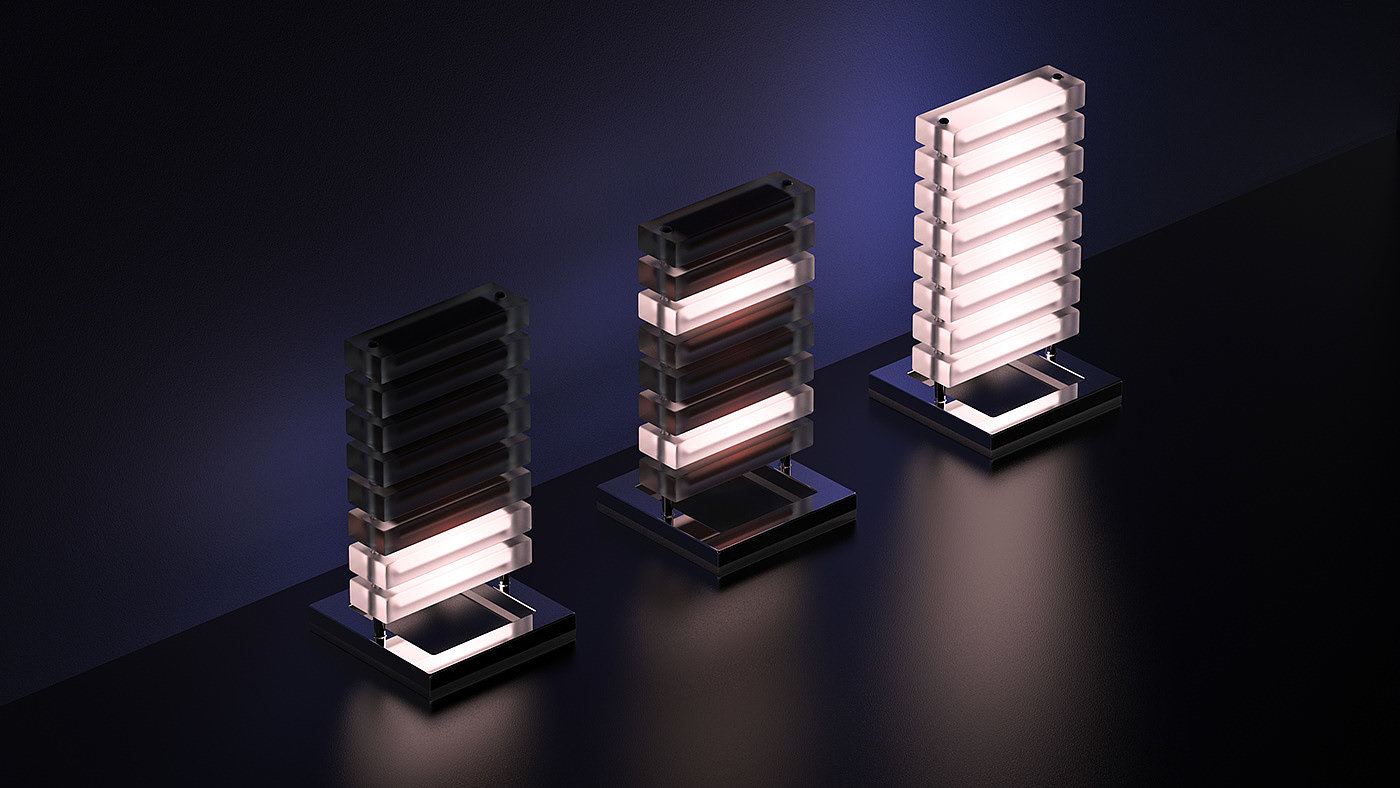lamp，Interaction design，industrial design，product design，