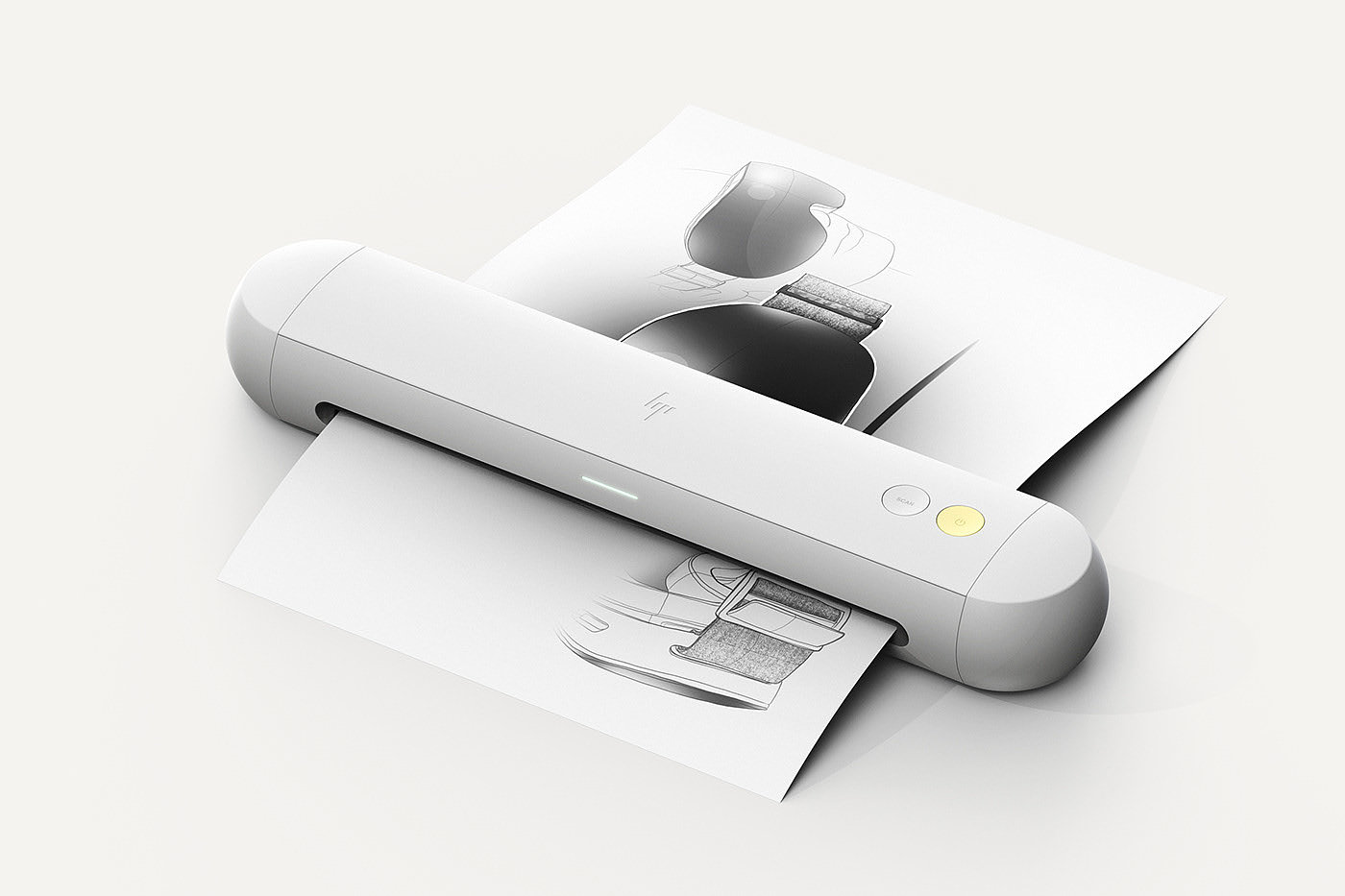 Digital intelligence，portable，Scanner，HP，a4，