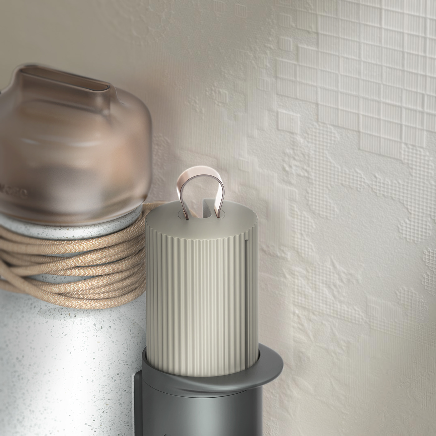 Household appliances，Household Electric Appliances，hair drier，ornament，Design，concise，