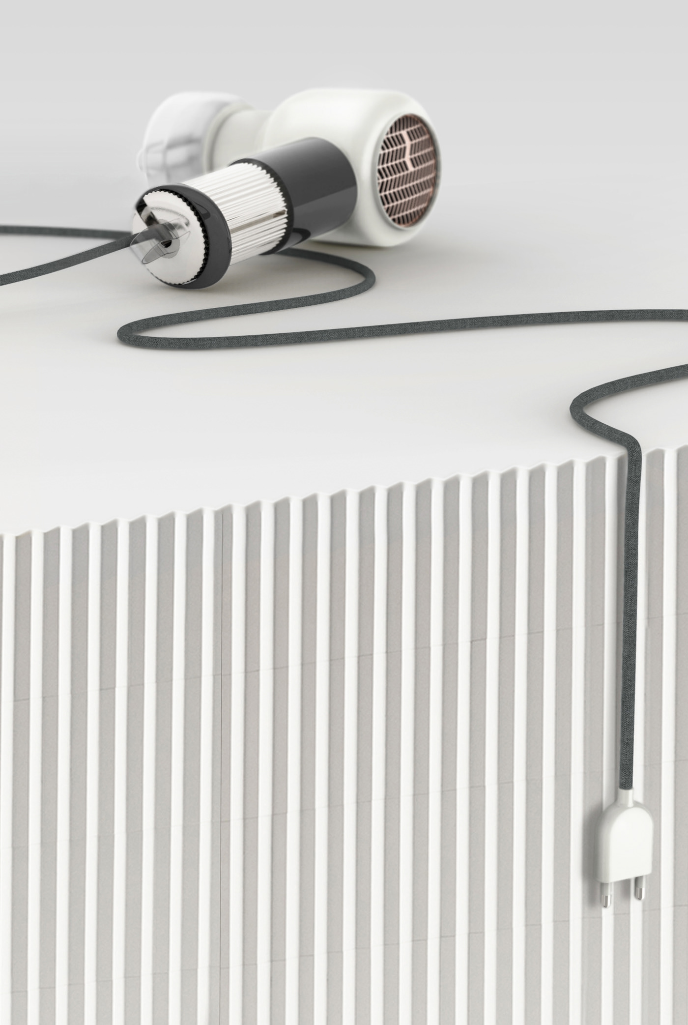 Household appliances，Household Electric Appliances，hair drier，ornament，Design，concise，