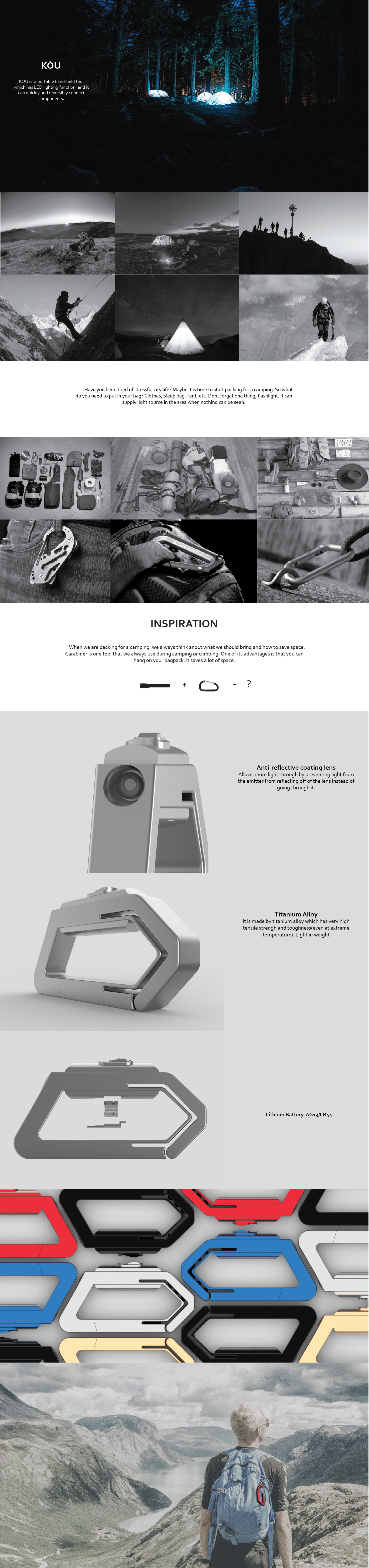 Safety buckle，lamp，multi-function，Small，security，delicate，