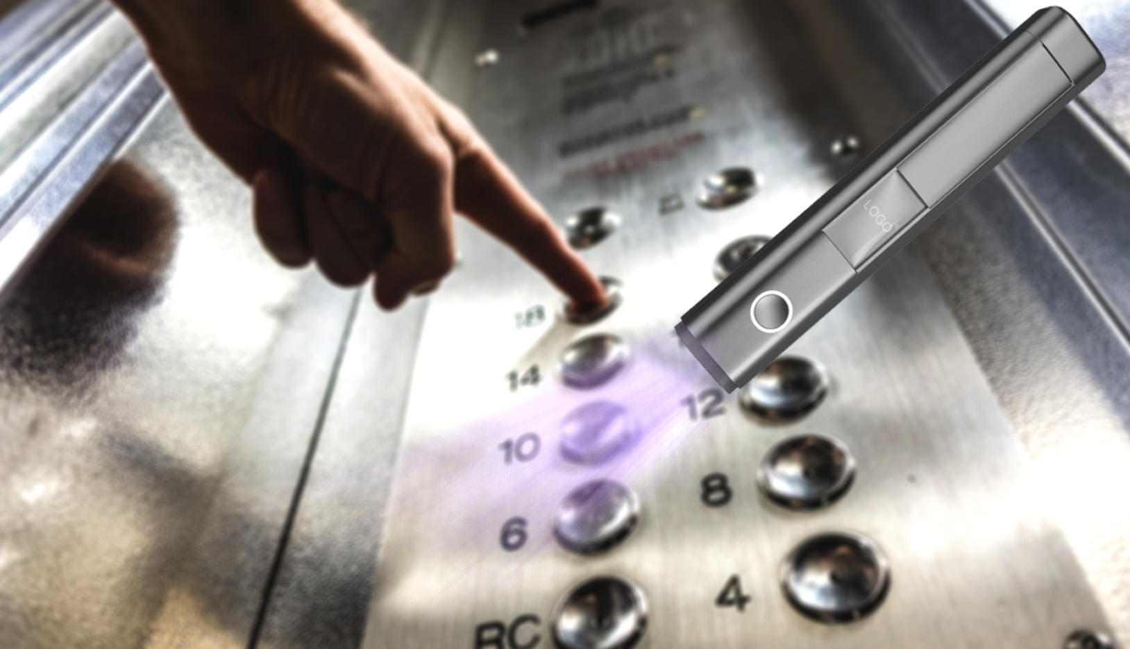 Dual combination of UV and spray disinfectant，