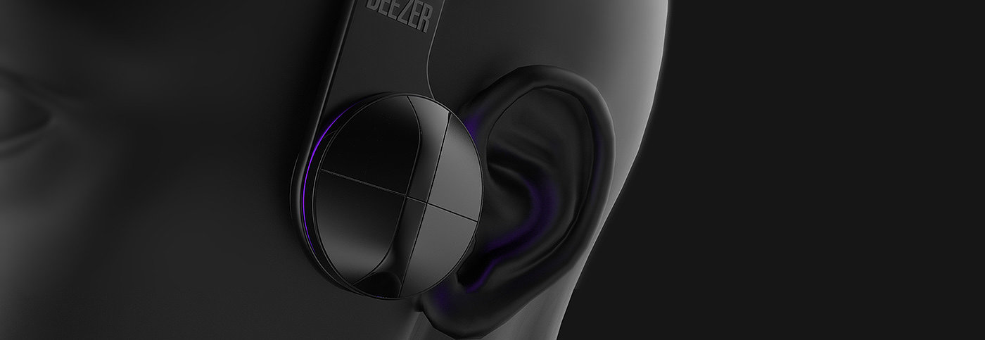 FLOWLIST，headset，black，