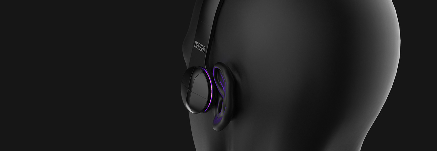 FLOWLIST，headset，black，