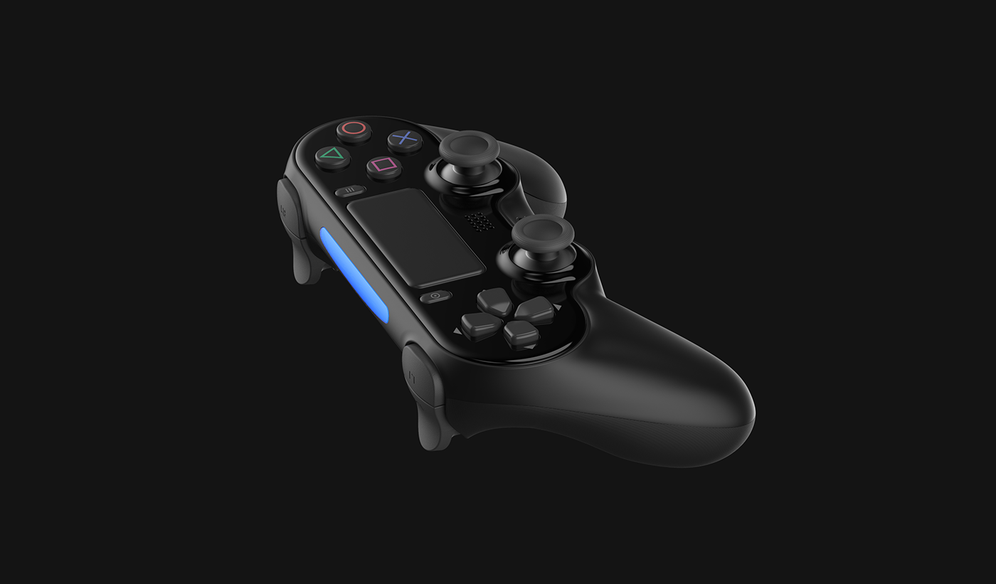 sony，player，Game handle，black，