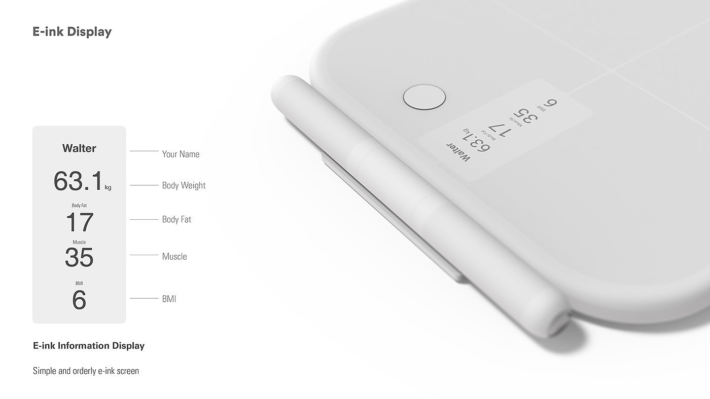 Week B，Weighing scale，white，