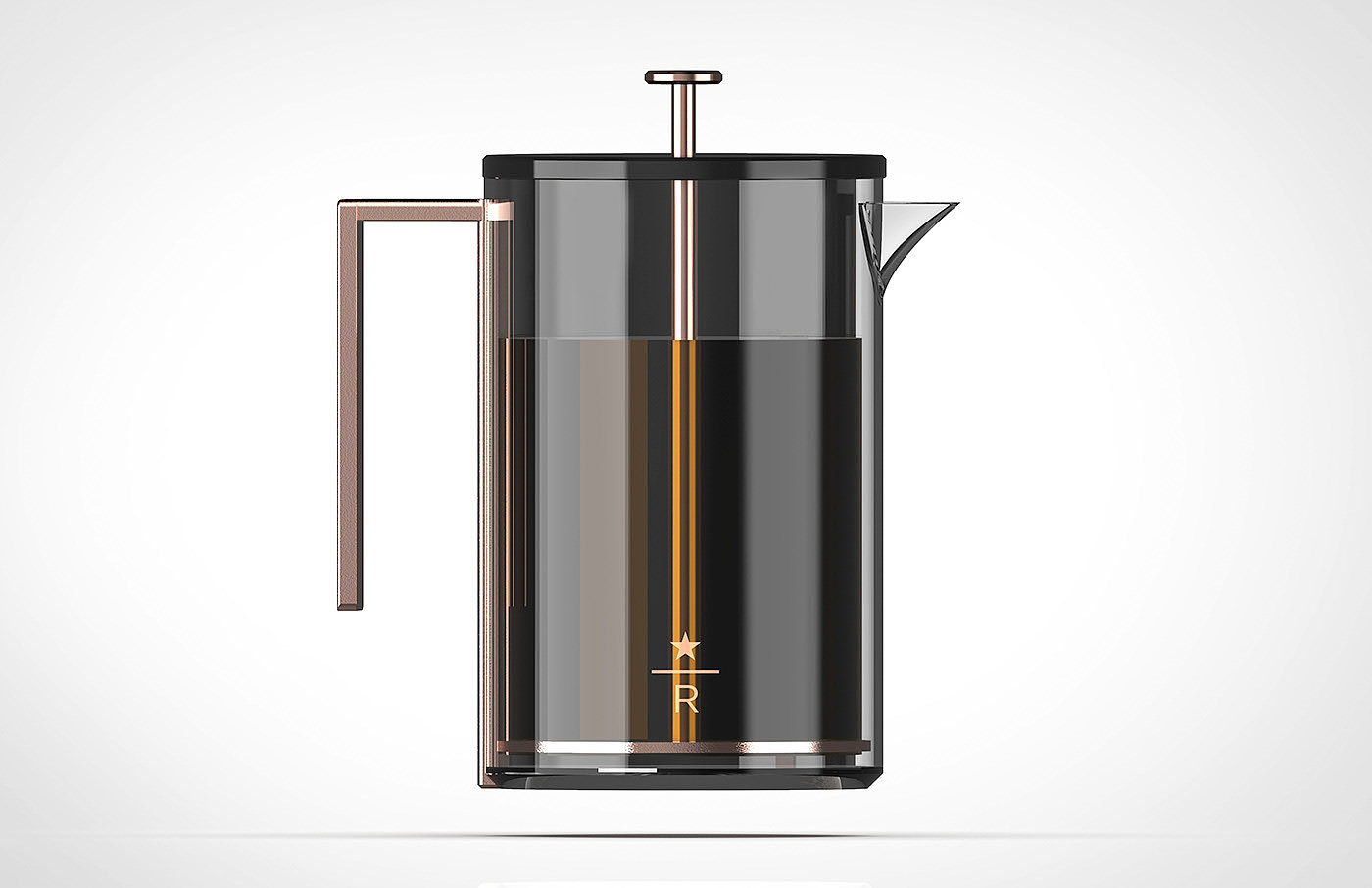 Coffee pot，concept，Starbucks，Simplicity，